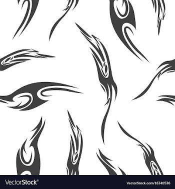 Pattern in bright style vector image