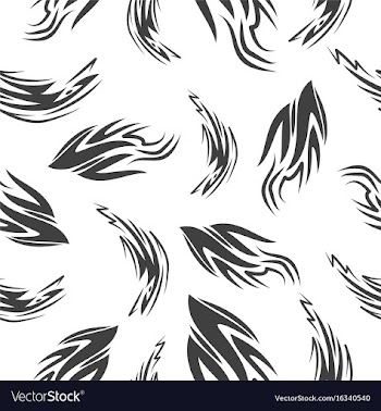 Pattern in bright style vector image