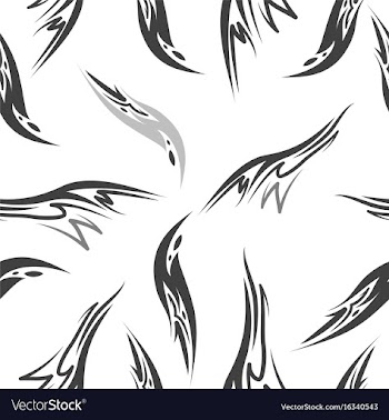 Pattern in bright style vector image