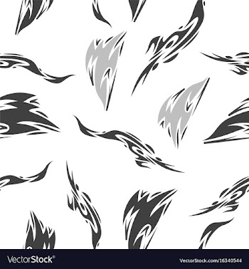 Pattern in bright style vector image