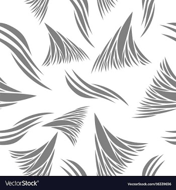 Pattern in striped style vector image