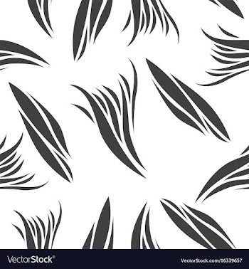 Pattern in striped style vector image