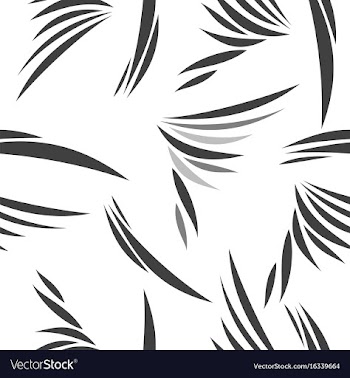 Pattern in striped style vector image