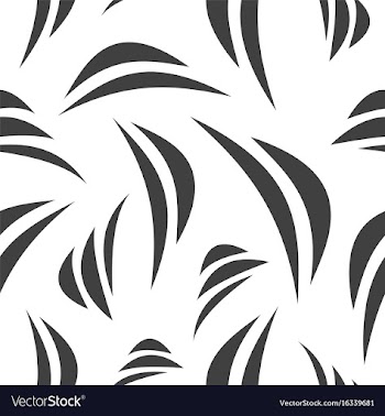 Pattern in striped style vector image