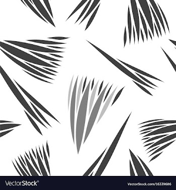 Pattern in striped style vector image