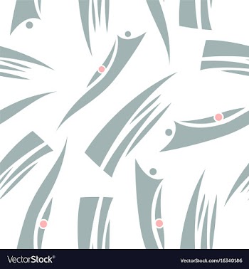 Pattern in striped style vector image