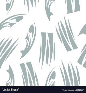 Pattern in striped style vector image