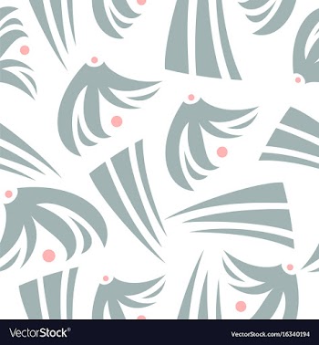 Pattern in striped style vector image