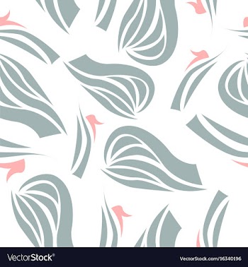 Pattern in striped style vector image