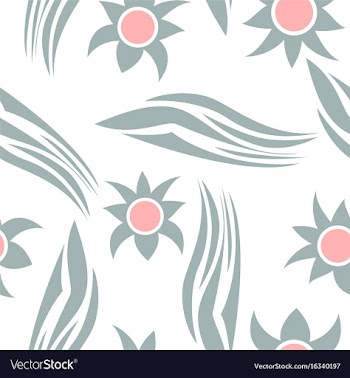 Pattern in striped style vector image