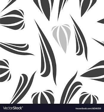 Pattern in striped style vector image