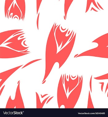 Pattern in striped style vector image