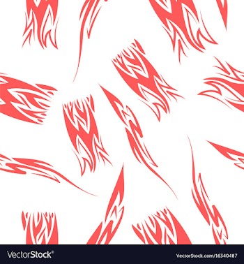 Pattern in striped style vector image