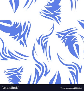 Pattern in striped style vector image