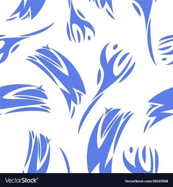 Pattern in striped style vector image