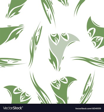 Pattern in striped style vector image