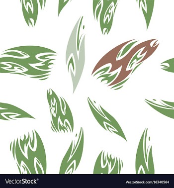 Pattern in striped style vector image