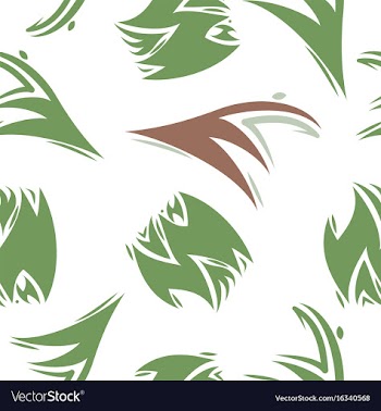 Pattern in striped style vector image