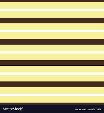 pattern in the form of stripes of yellow