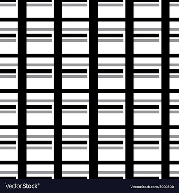 Pattern letter f vector image