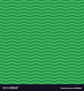 pattern of horizontal green angular wavy lines