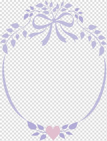 Pattern, Purple Ribbon Border transparent background PNG clipart