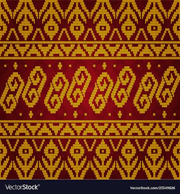 Pattern traditional seamless 05 vector image