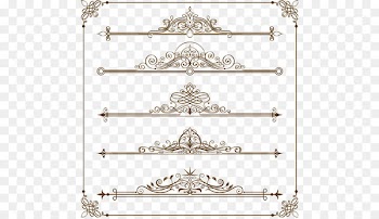 Pattern - Variety of European pattern vector border 3 