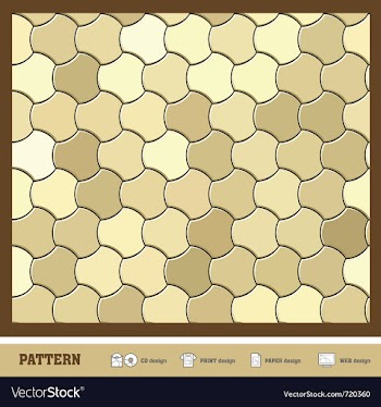  					Pattern wallpaper gold vector image														