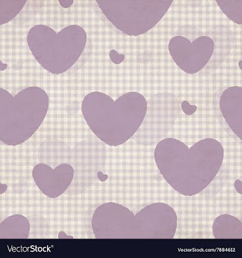 Pattern With Hearts vector image