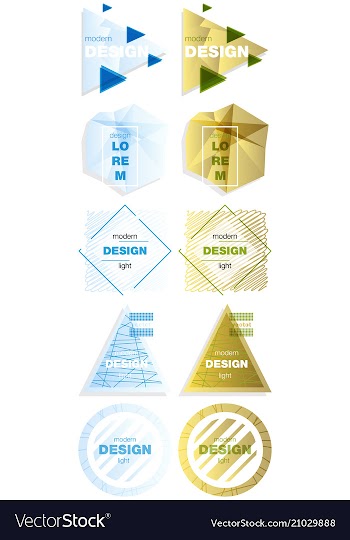 Patterns set distress texture grunge design vector image