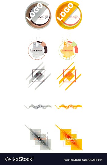 Patterns set distress texture grunge design vector image