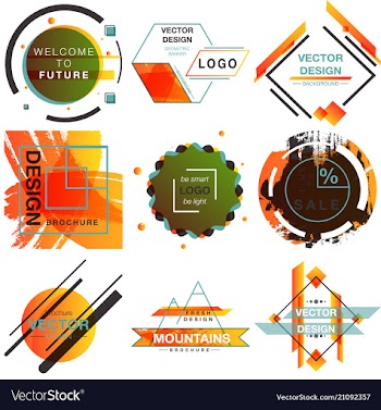 Patterns set distress texture grunge design vector image