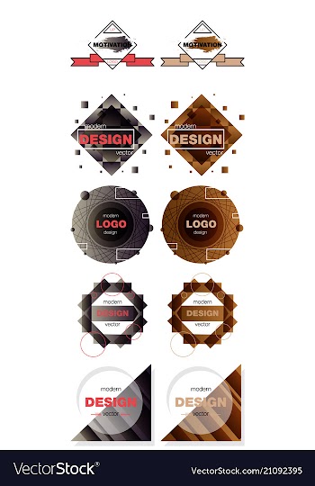 Patterns set distress texture grunge design vector image