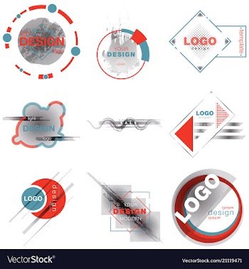Patterns set distress texture grunge design vector image