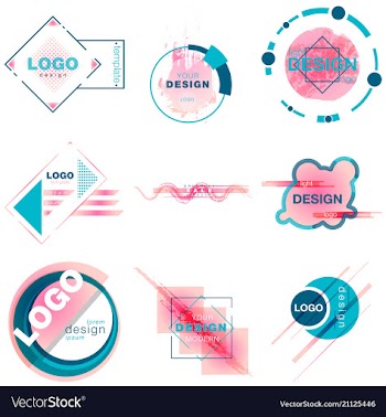 Patterns set distress texture grunge design vector image