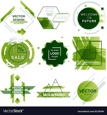 Patterns set distress texture grunge design vector image