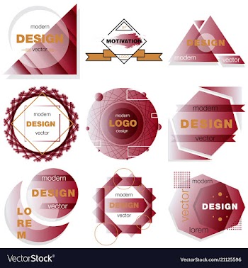 Patterns set distress texture grunge design vector image