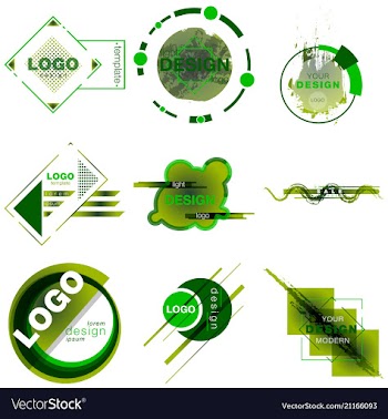 Patterns set distress texture grunge design vector image