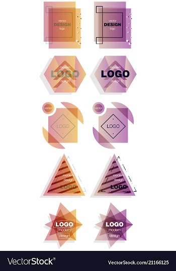 Patterns set distress texture grunge design vector image