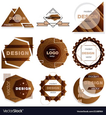 Patterns set distress texture grunge design vector image