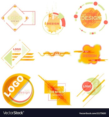 Patterns set distress texture grunge design vector image