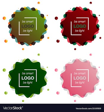 Patterns setabstract background for design vector image