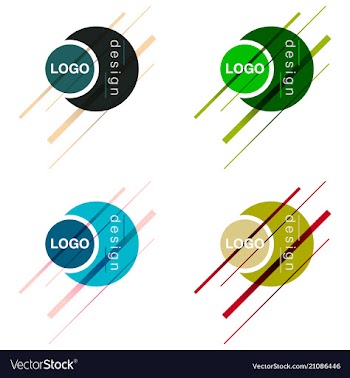 Patterns setgeometric background template for vector image