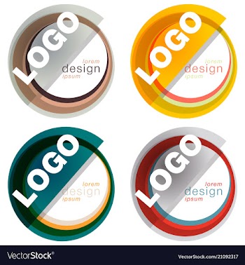Patterns setgeometric background template for vector image