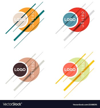 Patterns setgeometric background template for vector image