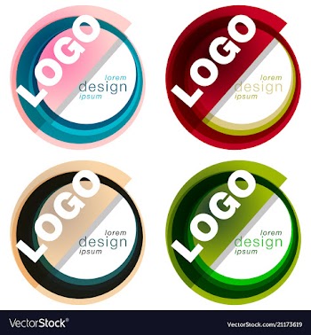 Patterns setgeometric background template for vector image