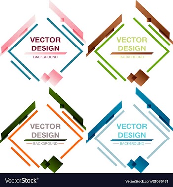 Patterns setminimalistic design creative concept vector image