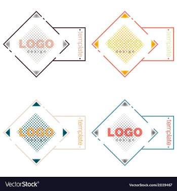 Patterns setminimalistic design creative concept vector image