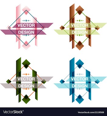 Patterns setminimalistic design creative concept vector image